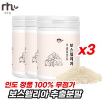 40 50 대 테니스 엘보 무릎 관절 영양제 120g 3통 운동 골프 팔꿈치 엘보 에좋은 100% 순수 무첨가 보스웰리아 인도 정품 원료 보스웰릭산 유향나무껍질 분말 파우더