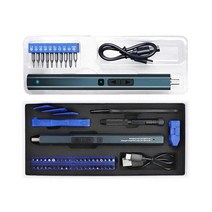 마그네틱 드릴 마그네트 드릴링 전문 나사 안경 미끄럼 방지 그립 충전 휴대용 도구 자기 팁 수리 미니 전기 스크루 드라이버, 1에서 50