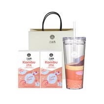 [백화점 선물세트] 오설록 콤부차 아이스텀블러패키지(리치피치*2EA+텀블러) 337469
