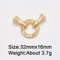 연결 걸쇠 진주 구슬 체인 만들기 공급 지르콘 하트 서클 황동 커넥터 diy 목걸이 팔찌 쥬얼리 액세서리