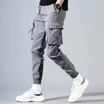 남성 조거팬츠 카고바지 포켓 슬림핏 데일리룩