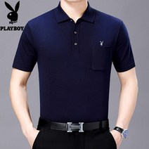 반팔티셔츠남자 도련님 아버지 여름옷 리얼 주머니 와이드 루즈핏 에어매쉬 중년 인 빅사이즈 카라셔츠 4106294307
