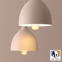 LED 주방 조명 화이트 북유럽 식탁등 펜던트 인테리어 전등, 1등