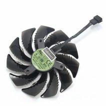 InRobert 기가바이트 GTX 1050 Ti RX 480 470 570 580 1060 G1 게이밍 쿨러용 88mm T129215SU 그래픽 카드 쿨링 팬 교체품 Fan-A
