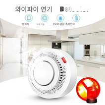 일산화탄소 감지기 가스 경보기 연기 누출 센서 캠핑 텐트 가정 화재 보호 조합 화재 홈 보안 시스템 소방관, 없음