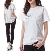 [메종마틴마르지엘라] [명품]마르지엘라 스티치 이모티콘 로고 이지핏티셔츠S51GC0515