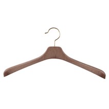 남성 여성용 캐주얼스타일 고급옷걸이 자켓 정장용 옷걸이 밤색, 고급남성셔츠(밤색) 1개