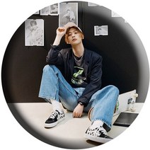열쇠고리 KPOP ASTRO 앨범 스위치 사진 라운드 브로치 배지 mjjin JIN Rocky 2742084768, San-Ha 01 Keychain