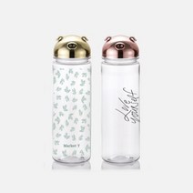 [국산] 주문 제작 피그 보틀 500ml, 골드