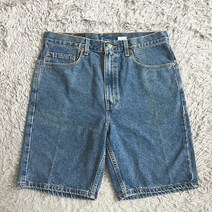 리바이스 반바지 청 데님바지 34인치 중고명품 구제