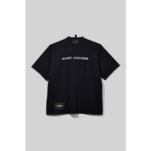 마크제이콥스 [마크제이콥스] 빅 T-셔츠 컬러_Black (MJTAA22012BKX)