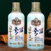 (주)인산가 인산죽염 정품 물죽염 골드 300ml 300g 2병