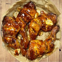 에어프라이어 자메이카 통다리 바베큐 800g 불갈비소스 왕갈비소스 국내산 치킨