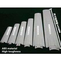 배기팬 환기팬 송풍기 부품 ABS 소재 팬 잎 고인성 블레이드 3 피스, 한개옵션0