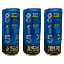 815 사이다 제로, 15개, 250ml