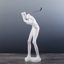 골프피규어 장식 거실 홀인원 선물 기념패 트로피, 유형 4 10x11x36cm