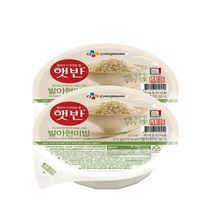 [한끼]햇반 발아현미밥210gX2 간편식 아침대용 캠핑 자취생 필수품 간단식사 CJ 1개2개3개4개5개6개7개8개9개10개11개12개13개14개15개16개17개18개19개20개 1, 9세트