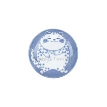 ★T&T★ 일본 도자기 루미 점고양이 종지 소스볼 초장기 쌈장 그릇 업소용 일식 간장 그릇 찬기 ★M658NU★383E792, ★단일상품★