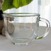 글라스락 강화유리 머그컵 에코텀블러 퓨전 빅 캐닝머그, 시리얼 글라스 머그 수입B, 1개