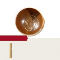 불교용품점 네팔 노래 그릇 수제 명상 요가 황동 불교 차크라 연습 타악기 에너지 악기, Orange