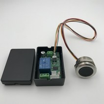 지문 판독기 액세스 제어 보드 dc 12v 24v 전기 제어 스위치 인식 모듈 전자 잠금 컨트롤러, 5