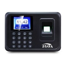 지문 출석 생체 인식 기계 시스템 직원 키패드 전기 시간 시계 레코더 USB 데이터 관리, A01 Attendance_Eu 플러그 | Spanis