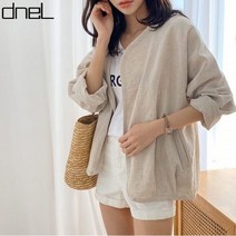 드넬 워싱논카라린넨자켓DWJ21480A