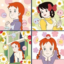[에이블] 빨간머리앤 그리기그림 diy 유화그리기세트 앤&마리몽 캔버스형 25x25, PAB02.다이애나_마리몽