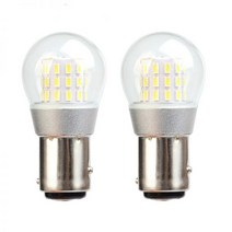 39 3014SMD 360 도 1157 BAY15D P21W/5W LED 자동차 브레이크 라이트 전구 자동 램프 노란색/빨간색/흰색 액세서리 12V/24V 2 개, YELLOW