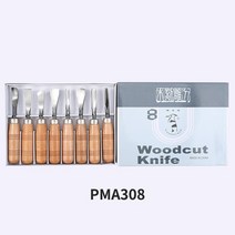 우드카빙키트 접목도 조각도 68 개대 목공 조각 도구 조합 건조 손 나무 조각 도구 칩 세부 끌 세트 칼 도구, 8개