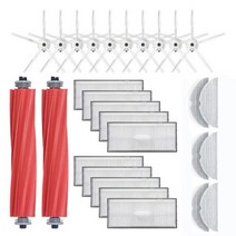 샤오미 로보락 소모품 악세사리 부품 S7 + MAXV 울트라 플러스 클리너용 걸레 메인 사이드 브러시 헤파 필터 먼지 봉투 액세서리 예비, Set7