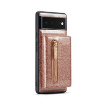 자석 분말 클러치판 DG.MING-글리터 파우더 케이스 구글 픽셀 6 7 프로 용 마그네틱 지갑 카드 홀더 디자, 03 03_04 Google Pixel 7 Pro