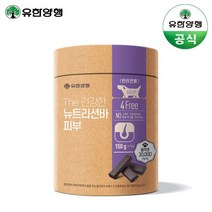 유한양행 강아지 피부 영양제 The 건강한 뉴트리션바 피부 150g, 단품, 반려견 뉴트리션바 피부 영양제 150g