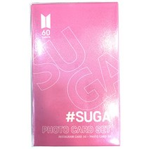 BTS 슈가 굿즈 인스타그램 포토카드 60장 세트, BTS_슈가
