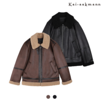 카이아크만 KAI (남) 인조가죽 무스탕(FKOWCUY150P)