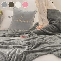 클라우드 벨벳 와플 담요