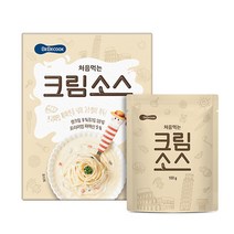 베베쿡 처음먹는 반찬&간식 먹거리 모음, 1개, 베베쿡 처음먹는 덮밥소스 크림소스