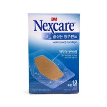 넥스케어 붕대 대형 숨쉬는 넥스케어밴드 10매 밴드 투명 반창꼬 3M 3m밴드 반창고 방수밴드, 상세페이지 참조