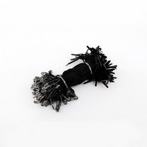 옷핀 실고리(블랙핀+블랙끈) 약100개 택고리 택끈 상표 라벨끈 택핀, 단품, 단품