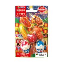 지구화학 퍼즐 모양 지우개 일본 / 조립식 / 미니어처, 축제음식(No.39), 1개