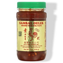 후이퐁 허이펑 삼발 올렉 그라운드 프레쉬 칠리 페이스트 소스 226G