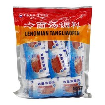 하오푸드 - 대전렁면탕료분 연변냉면스프 냉면육수스프 (1봉-100EA), 1개, 5G