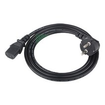 GLCOM 국산 220V PC데스크탑 본체 캐논 복합기 프린터기 전원 케이블 파워코드, 1.5m, 1개