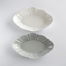 [STUDIO M] 스튜디오엠 플뤼에 220 오벌 플레이트 2종 택1 180921, 01.180921 화이트