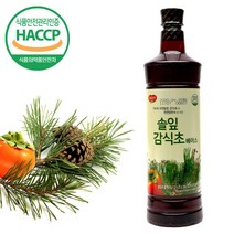 솔잎 감식초 농축액 1050ml (액기스 과즙 베이스시럽 소스 엑기스), 1개