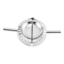 만두틀 대형 12cm 직경 304 스테인레스 스틸 만두 금형 제조기 주방 도구, [01] XLDiameter 12cm