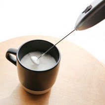 마켓비 FROTHER 우유거품기, 블랙, 1개