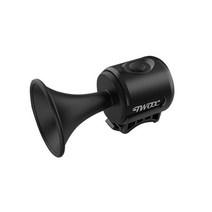 120db 혼 핸들 바 벨 방수 스쿠터도로mtb 사이클링 알람 링 액세서리, 검은색