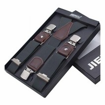 바지 클래식 서스팬더 키밍 멜빵 집게 캐주얼 단추