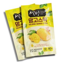 프리미엄 디저트 설빙 망고바, 11개, 60g